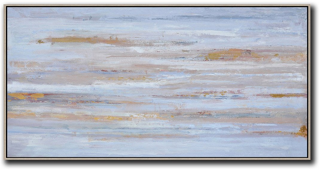 Panoramic Abstract Oil Painting #LX27D